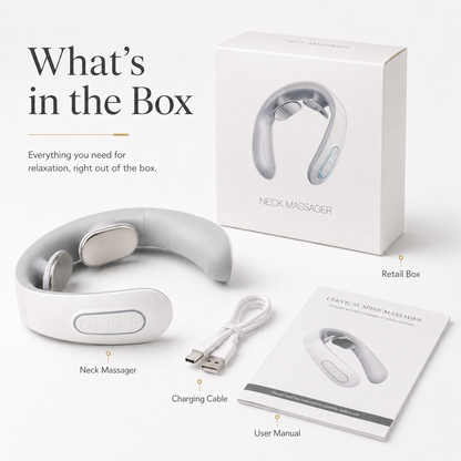 NexaPulse™ Neck Massager With Heat & Pulse Stimulation