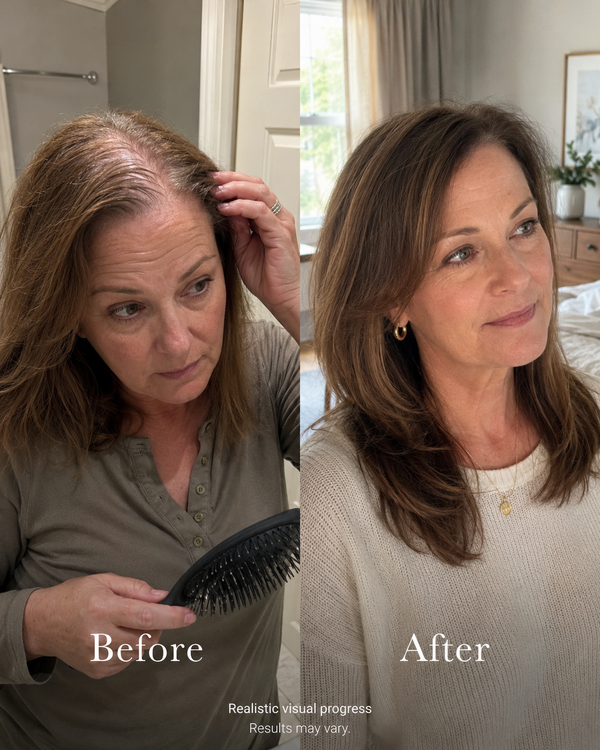 Mature Hair Confidence Progress