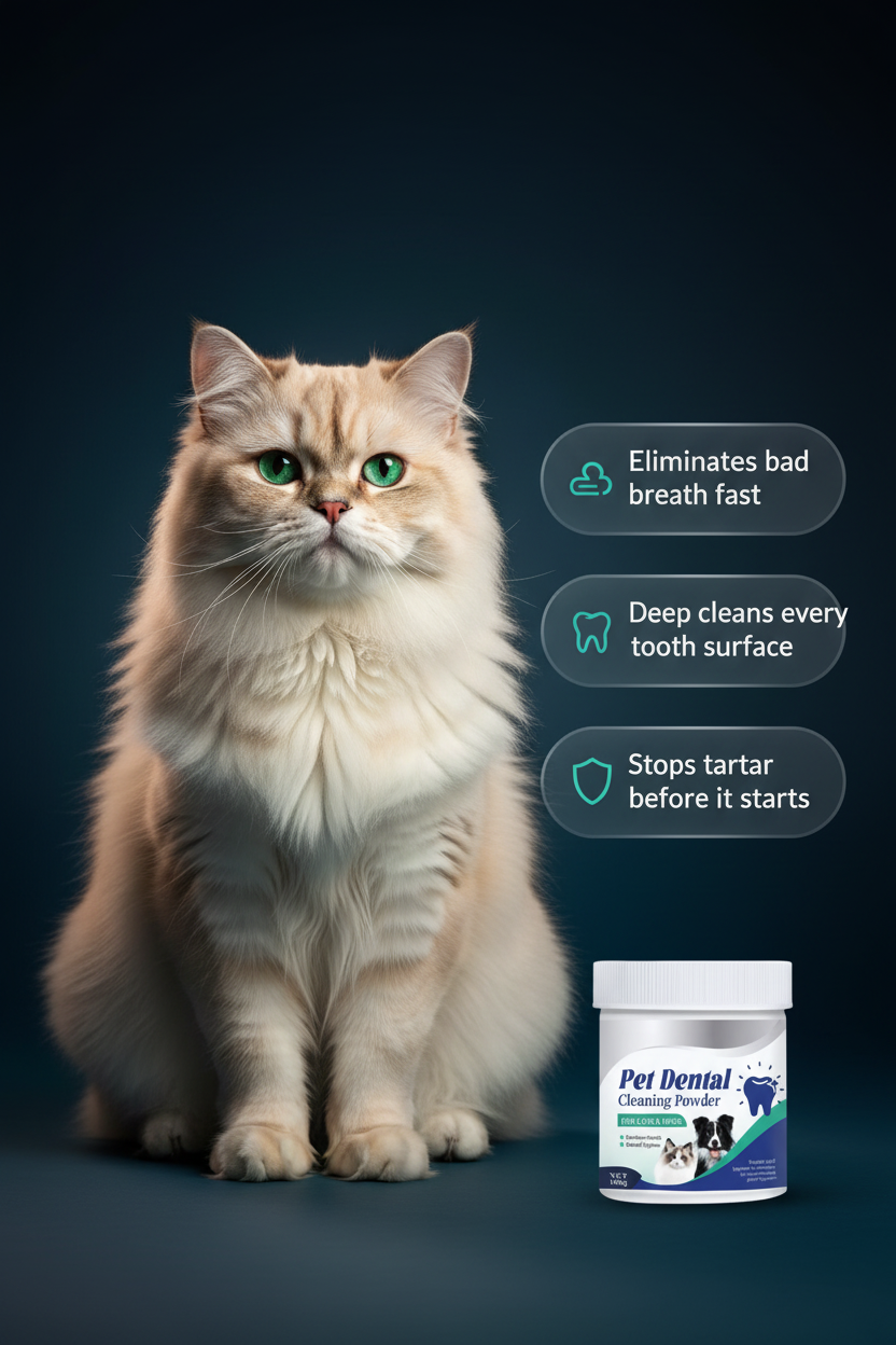 Premium Cat Pet Dental Layout